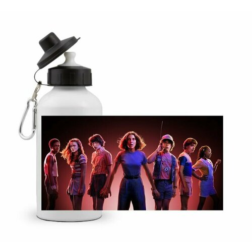 фото Спортивная бутылка очень странные дела, stranger things №14 goodbrelok