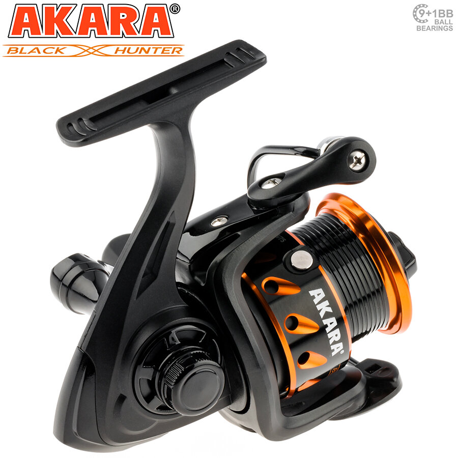 Катушка безынерционная Akara Black Hunter S Shalow