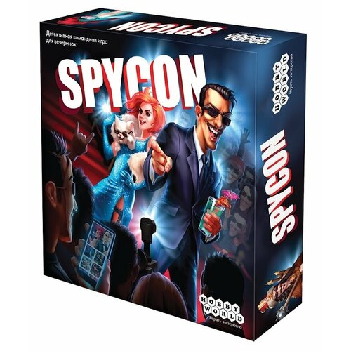 Настольная игра HOBBY WORLD Spycon настольная игра hobby world костер