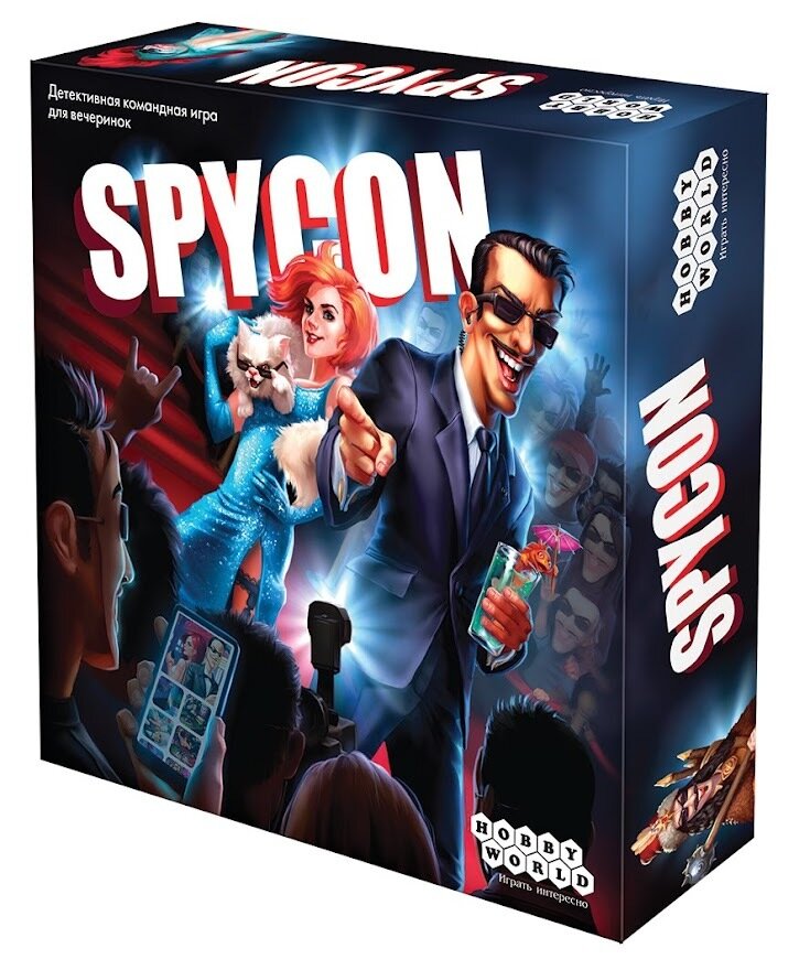 Hobby World Настольная игра Spycon - фото №1