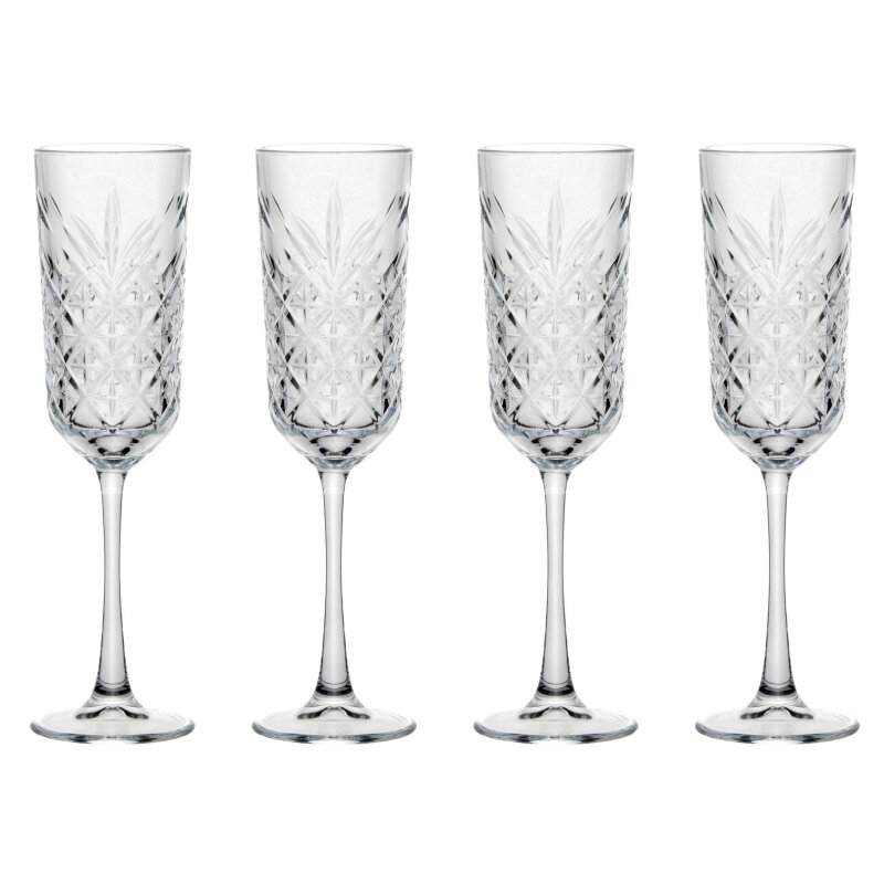 Набор бокалов для шампанского 4 шт. TIMELESS 175 мл (440356)