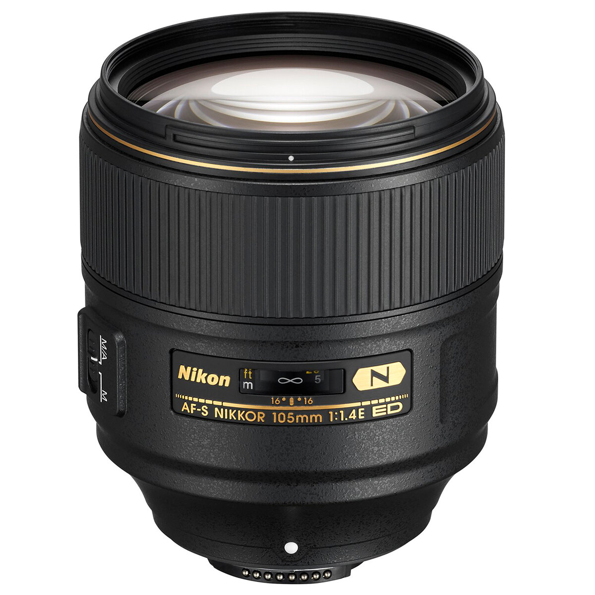 Объектив Nikon 105mm f/1.4E ED AF-S Nikkor, черный - фото №12