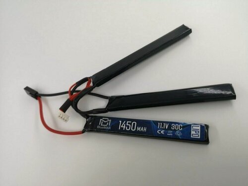 Изображение товара Аккумулятор BlueMAX 11.1V Lipo 1450mAh 30C triple 3x лепестковый