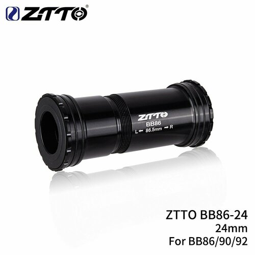 каретка first components press fit p4624a s shimano 86 5 46mm Каретка ZTTO ZTTO стандарта BB86 (Press Fit) на промышленных подшипниках. ZZ-PTZZBB8624, черный