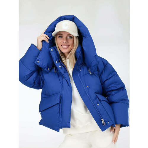 Куртка VITACCI, размер 48-50, синий куртка vitacci размер 48 50 голубой
