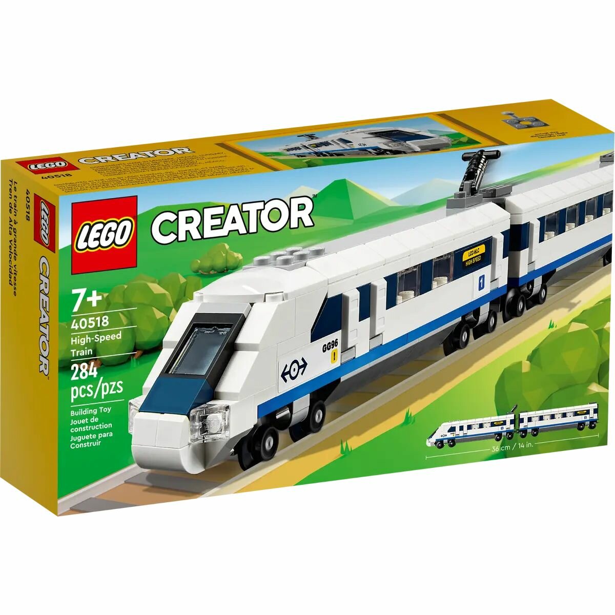 Новый LEGO CREATOR 40518 High-Speed Train