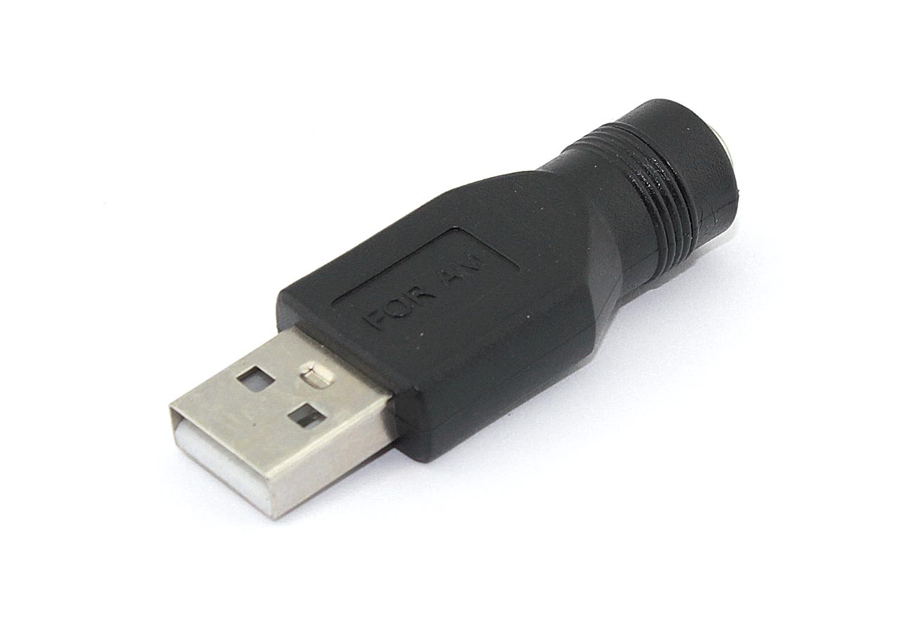 Переходник 5.5х2.5мм на USB Type-A папа