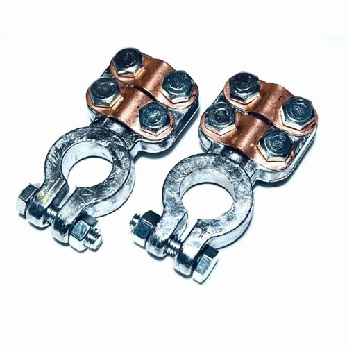 Клеммы АКБ свинец евро два зажима к-т 2шт belais 21573 473₽