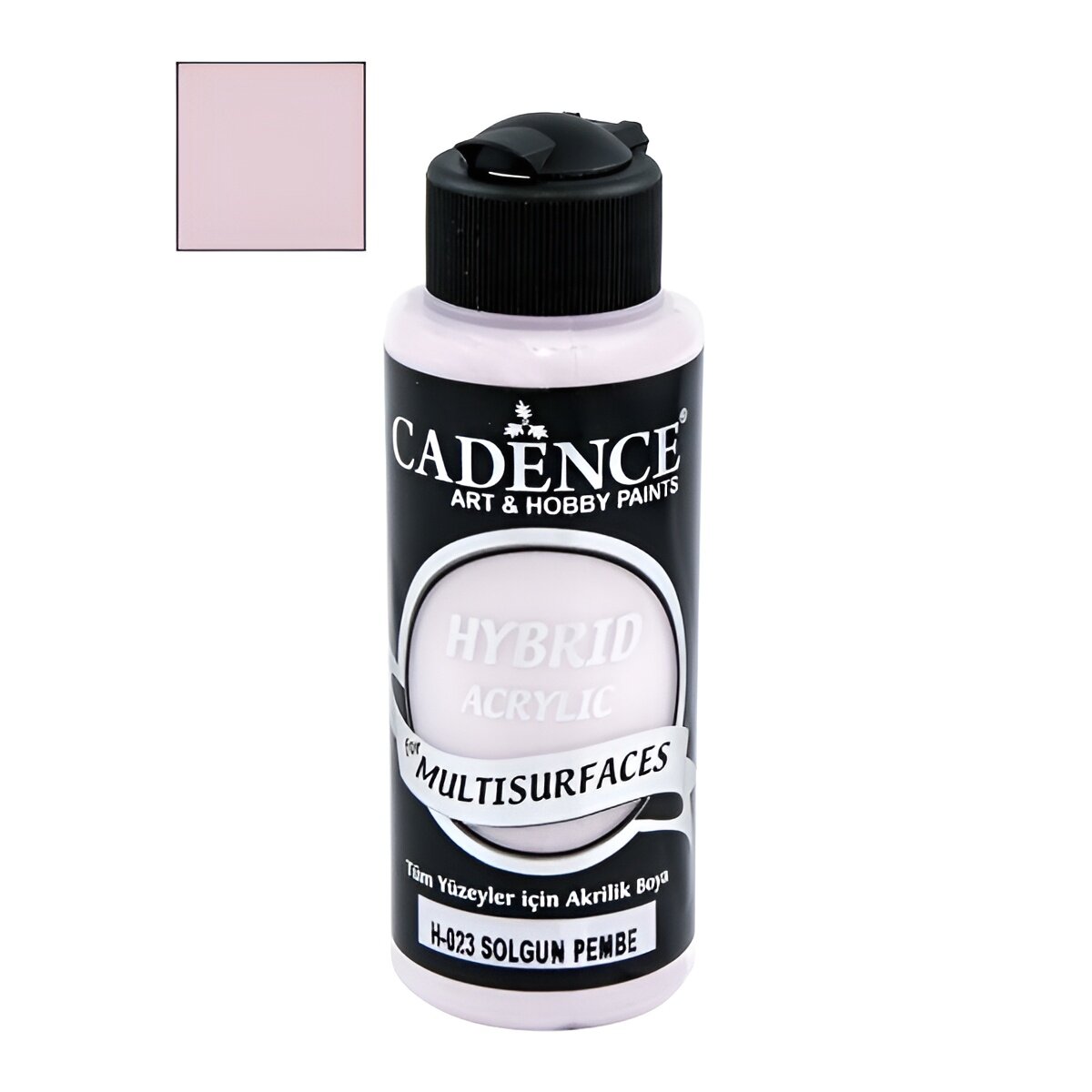 Акриловая краска Cadence Hybrid Acrylic Paint, 120 ml. Faded Pink H-023