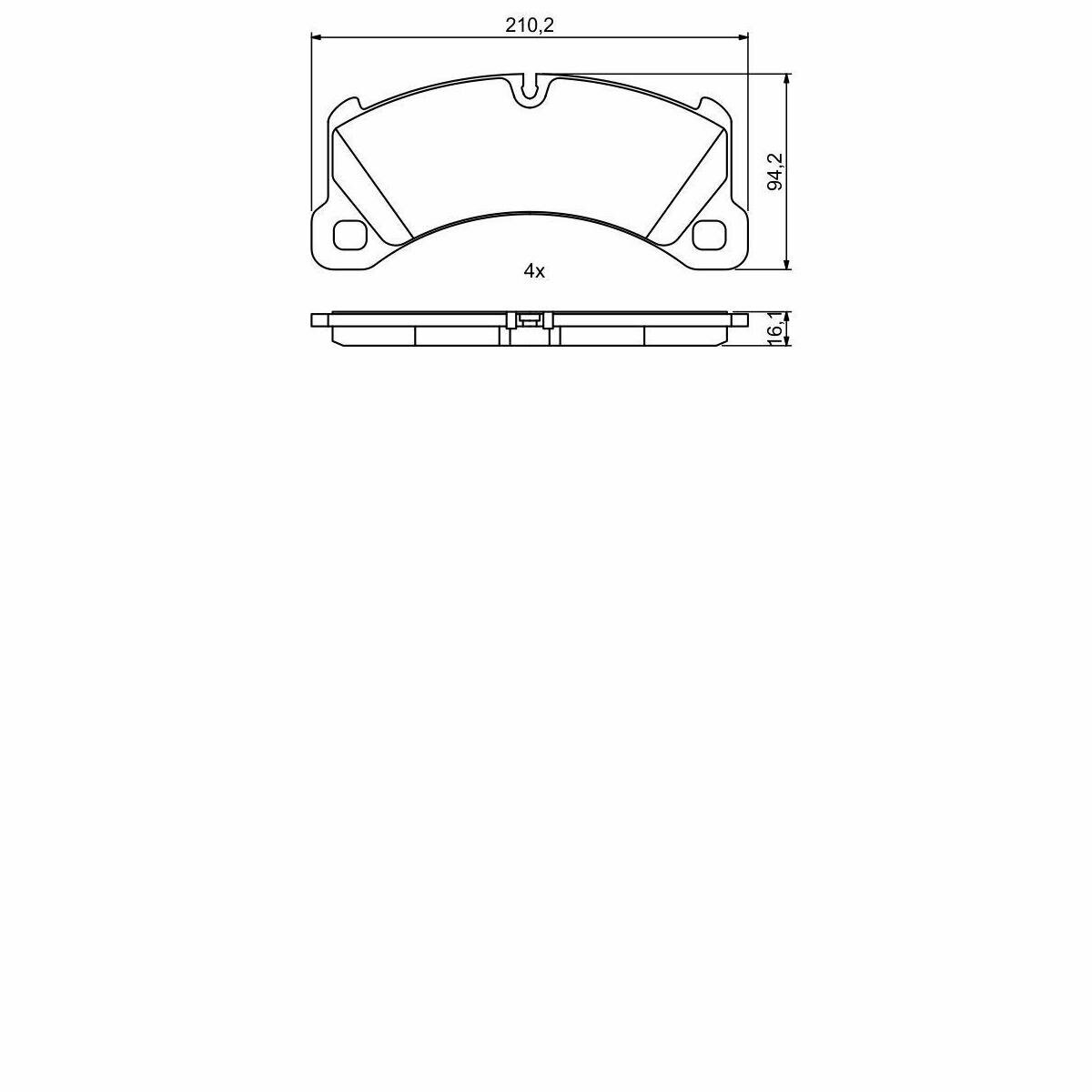 Тормозные колодки Bosch - фото №10