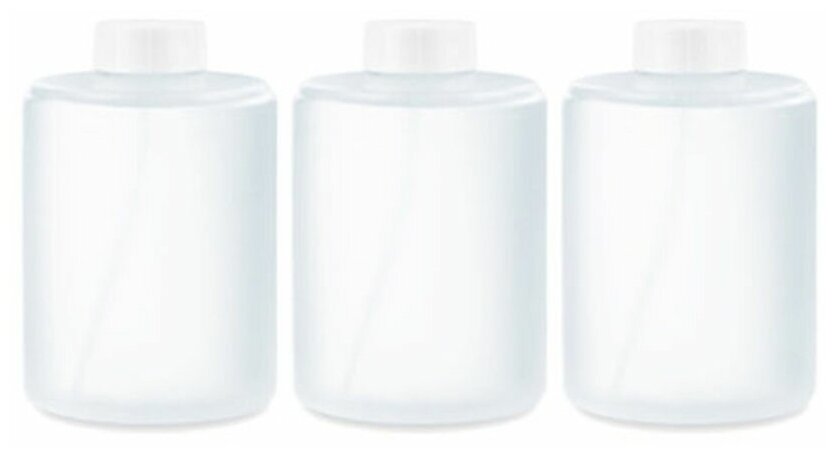 Комплект сменных блоков Xiaomi для дозатора Mijia Automatic Foam Soap Dispenser White (3шт.)