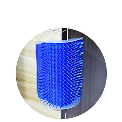 Расческа для кошек с кошачьей мятой чесалка угловая