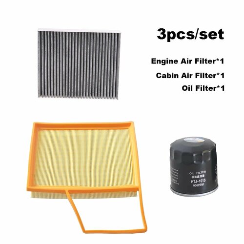 3 шткомплект масляный фильтр для салона BUICK EXCELLE GT GX 18T 2017 GL6 323T 2020 CHEVROLET MONZA ORLANDO 13 T 3pcs Set 2816₽