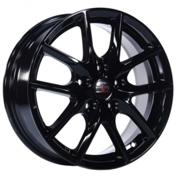 Диски Alcasta M59 6,5x16 5x114,3 D67.1 ET45 цвет BL (черный глянцевый)