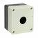 Корпус КП101 пластиковый 1 кнопка белый EKF PROxima - 1 шт