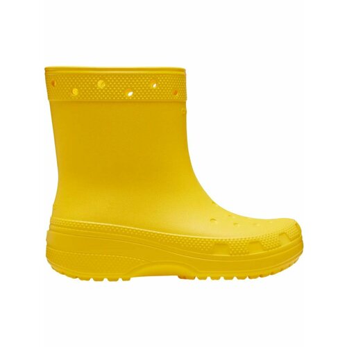 фото Сапоги crocs classic boot, полнота f (eu)/ на среднюю стопу, размер m8/w10 us, желтый