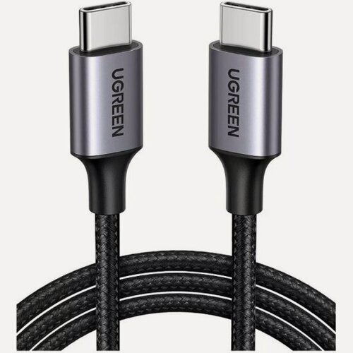 Изображение товара Кабель Ugreen US261 USB-C - USB-C, 3A, 2 м, черный (50152)