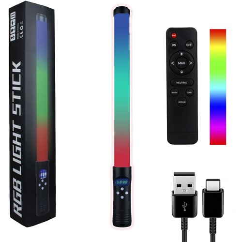 Ручная световая палка для селфи и фото RGB Светодиодный LED осветитель 213000₽
