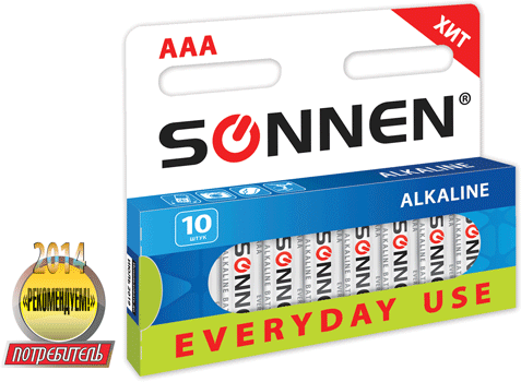 Батарейки Sonnen Alkaline AAA LR03 24А 10шт - фото №19