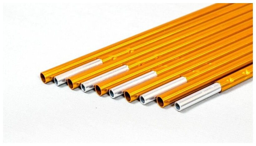 фото Комплект запасных сегментов дуги из алюминия Ø8,5 мм L35 см 6 шт.