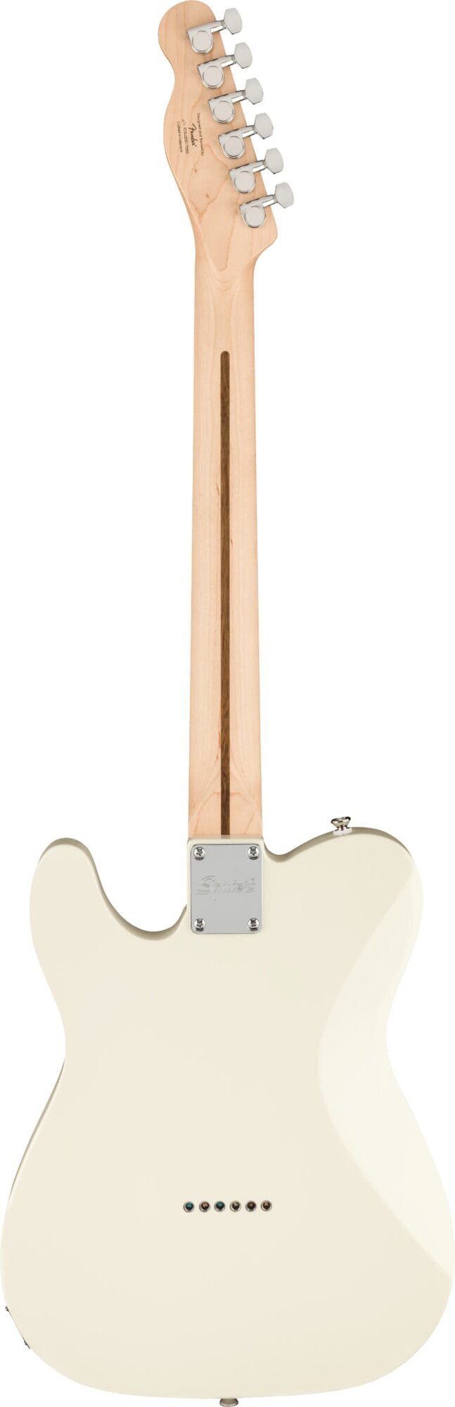 Fender Squier Affinity Telecaster LRL OLW электрогитара цвет белый