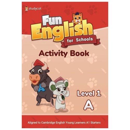 Wade Nichols "Fun English for Schools Activity Book 1A" офсетная