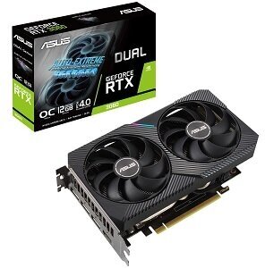 Видеокарта ASUS GeForce RTX 3060 DUAL OC V2 12GB (DUAL-RTX3060-O12G-V2)