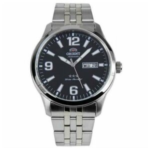 Наручные часы ORIENT 52923, черный, серебряный