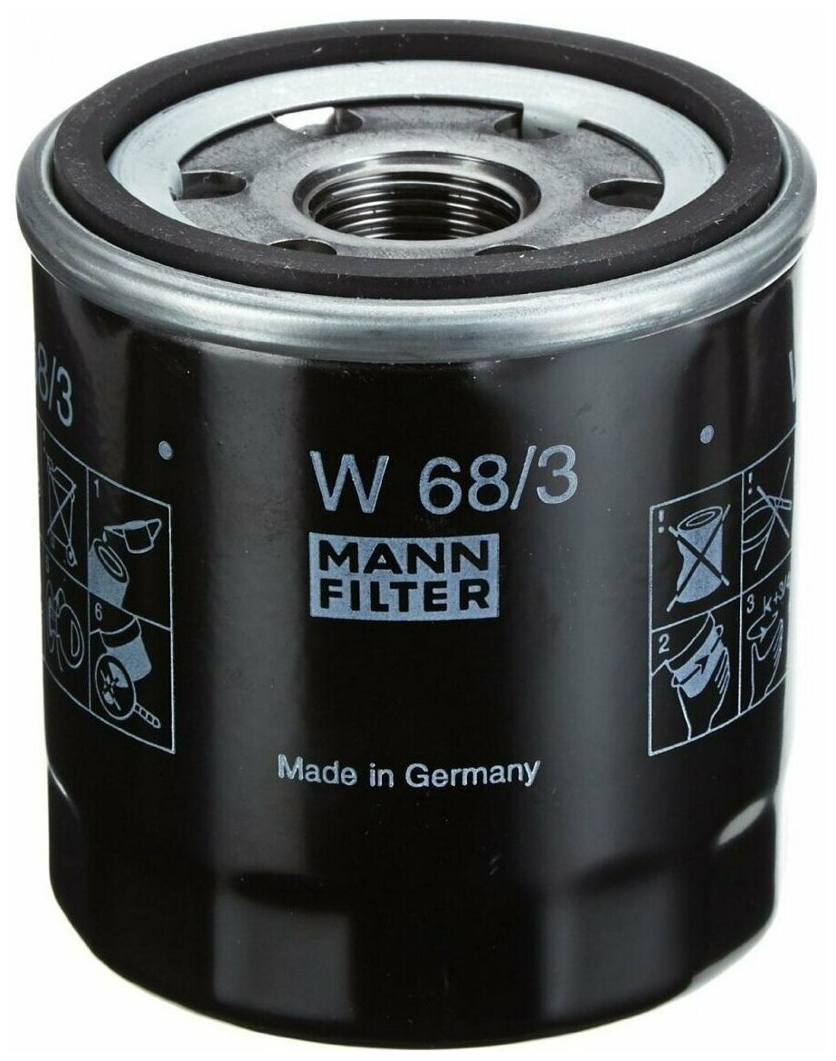 MANN-FILTER W 68/3 Фильтр масляный