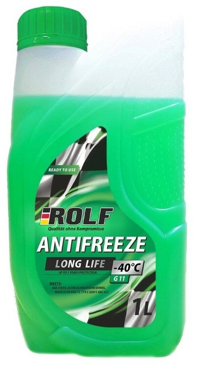 Антифриз ROLF Antifreeze G11 Green 1л