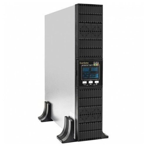 Exegate EX293048RUS ИБП On-line ExeGate PowerExpert ULS-1000. LCD. AVR.1SH.2C13. USB. RS232. SNMP.2U источник бесперебойного питания exegate on line powerexpert uls 2000 lcd avr 6c13 usb rs232 snmp 2u