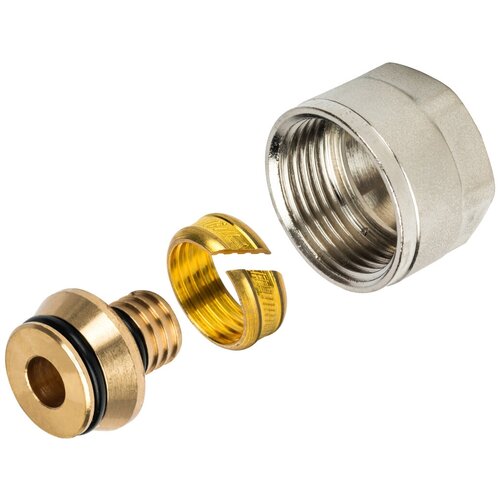 Евроконус (адаптер) 16(2.0)х3/4 для трубы PEX General Fittings 4 шт. фитинг general fittings 51073 s s 3 4 ¾