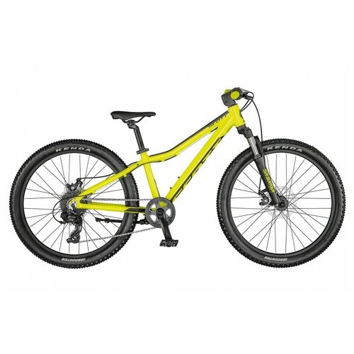 Велосипед Scott Scale 24 disc 2022 Велосипед Scott22 Scale 24 disc yellow ES280872 5189000₽