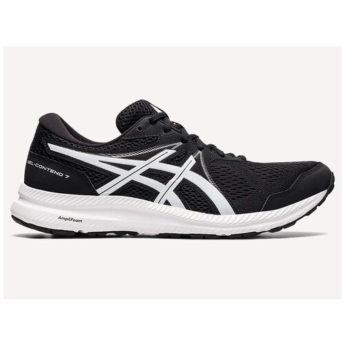 фото Кроссовки беговые мужские asics gel-contend 7 black/white (us9,0)