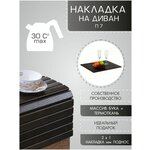 Накладка на диван П 7 венге - изображение