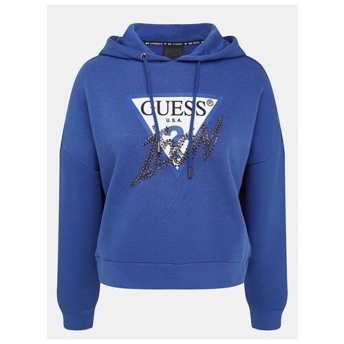 Толстовка Guess жен. синий W2BQ17KB683G7X3 размер XS