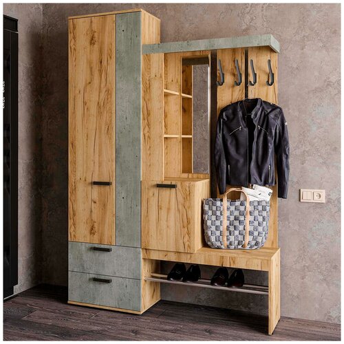 Прихожая Трамп крафтбетон 12435₽