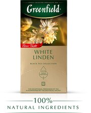 Чай черный Greenfield White Linden в пакетиках, 25 пак.