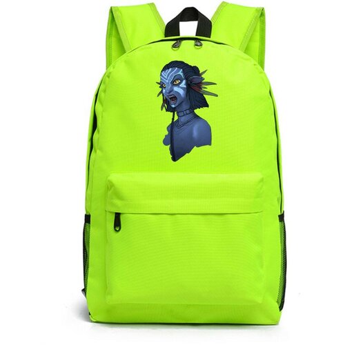 Рюкзак Аватар Нейтири (Avatar) зеленый №1 рюкзак аватар avatar оранжевый 1