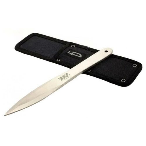 Нож для спортивного метания без заточки Баланс M-139-1DN в чехле на ремень нож фиксированный рыбацкий ножемир fishsteel f 314bl с ножнами