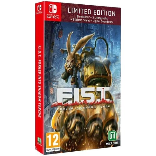fist forged in shadow torch limited edition ps4 русские субтитры Игра для Nintendo Switch F. I. S. T Forged In Shadow Torch - Limited Edition