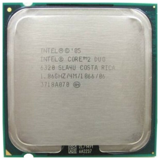 Процессор Intel Core 2 Duo E6320 Conroe LGA775 2 x 1867 МГц