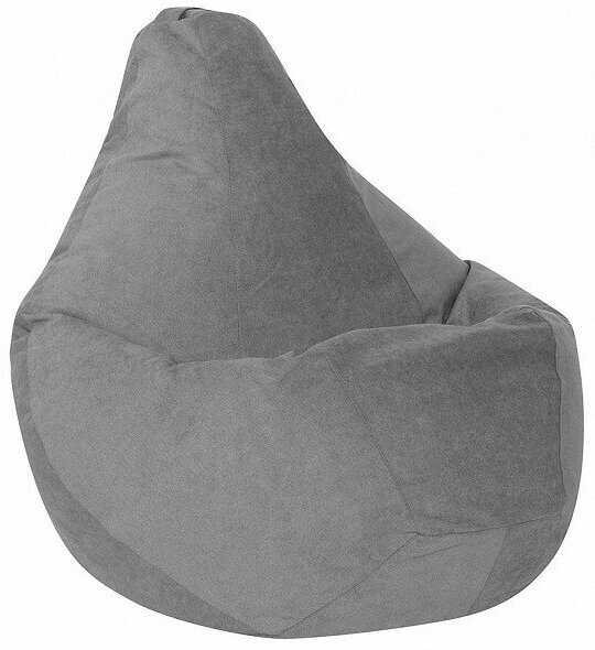 Кресло-мешок Dreambag Серый Велюр L