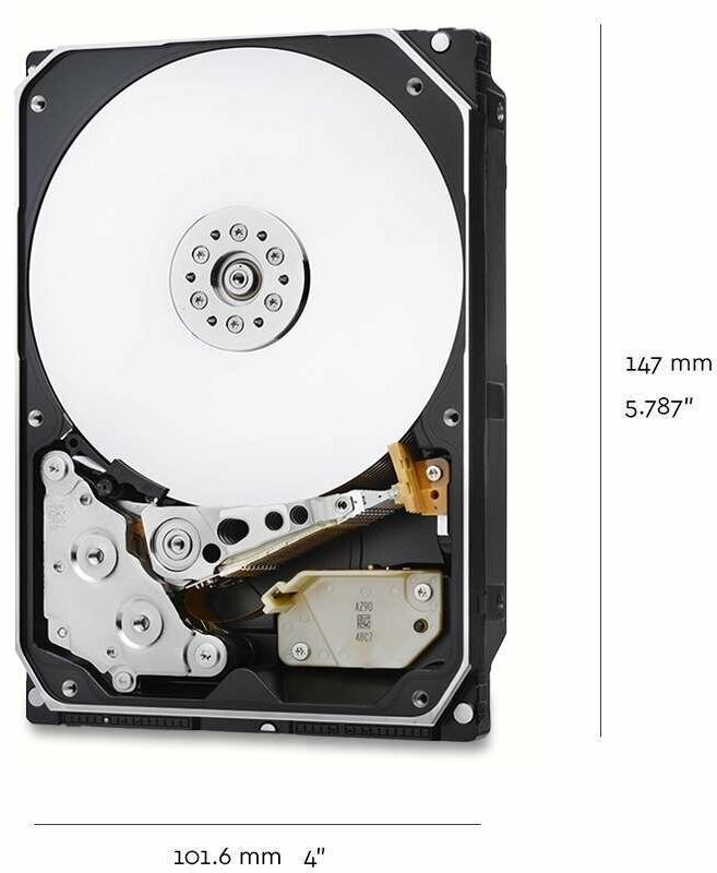 Жесткий диск WESTERN DIGITAL 3,5" 8.0TB SATA 6Gb/s 256MB 7200rpm WD Ultrastar DC HC320 0B36404_HUS728T8TALE6L4 - фотография № 4