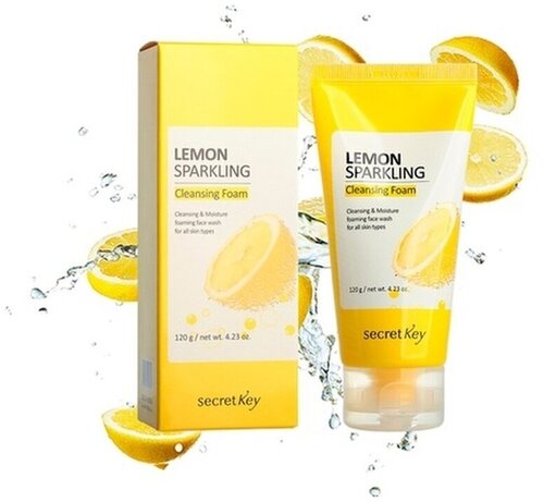 Secret Key Пенка для умывания с экстрактом лимона LEMON SPARKLING Cleansing Foam