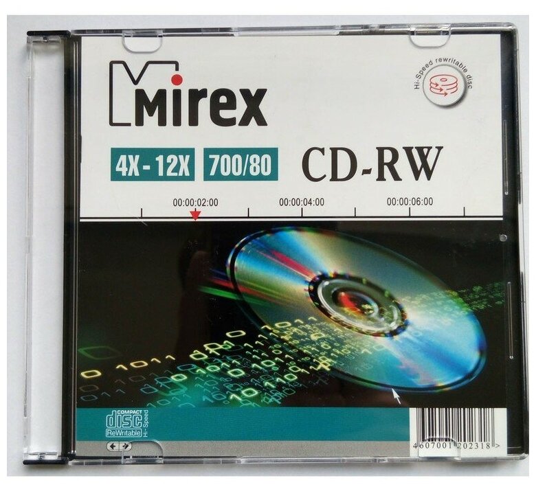 CD-RW диск Mirex - фото №4