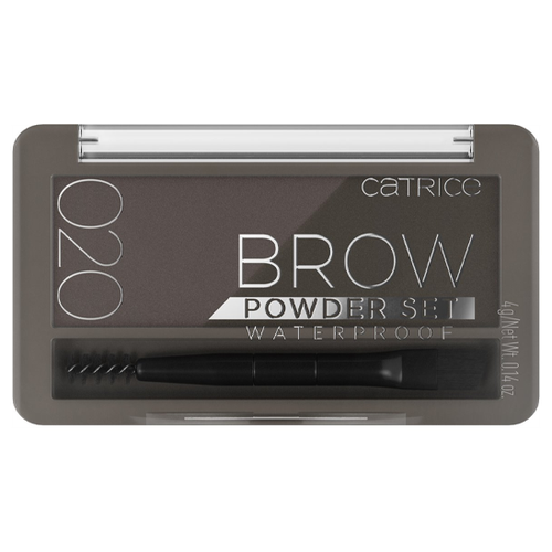 Катрис / Catrice - Пудра для бровей водостойкая набор Brow Powder Set тон 010 Ash Blonde 4 г