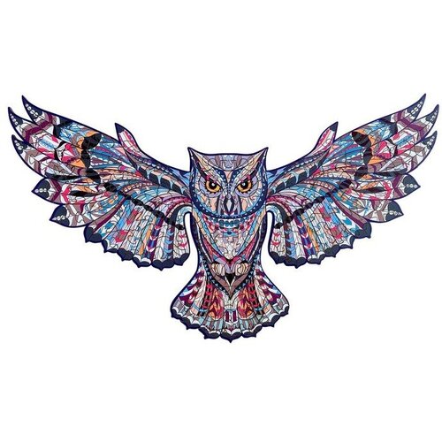 Пазл фигурный «Лесная сова», размер S