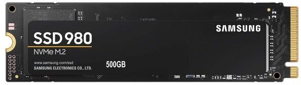Внутренний SSD накопитель Samsung 500GB 980 NVMe M.2 (MZ-V8V500BW)