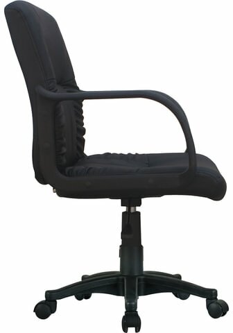 Кресло BRABIX "Hit MG-300", с подлокотниками, экокожа, черное, 530864